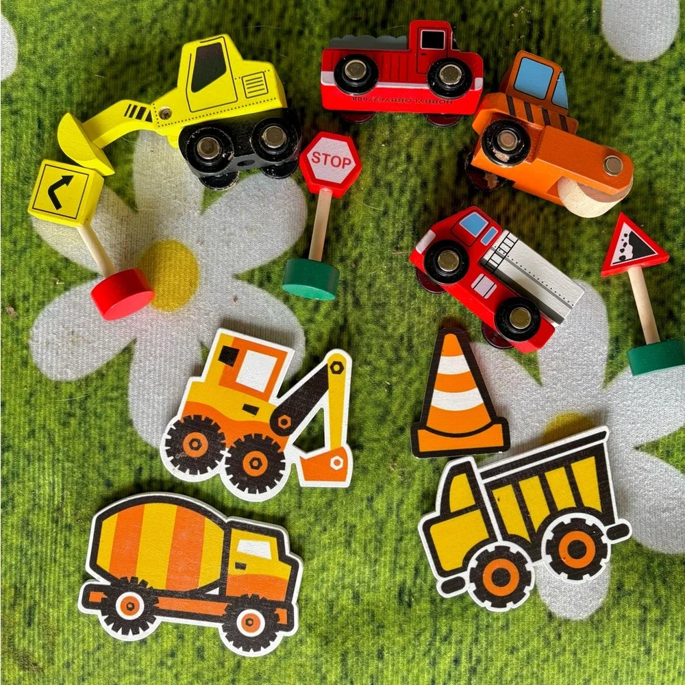 Construction Site Playset for Kids